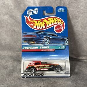 1998 Hot Wheels Tropicool Series Classic Caddy Red #695 New